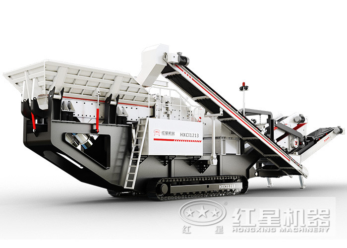 履帶式移動破碎機——履帶液壓驅(qū)動，一體化作業(yè)效率更高
