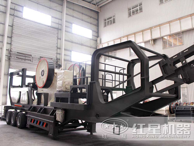 時產40噸車載流動打沙機，縱橫于重慶城鄉(xiāng)之間