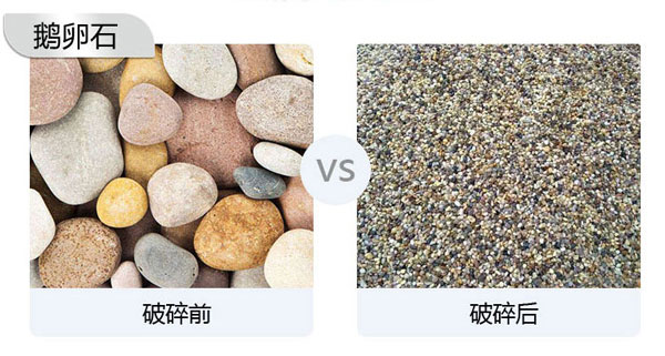鵝卵石破碎能做石子嗎？會(huì)用到哪些設(shè)備？